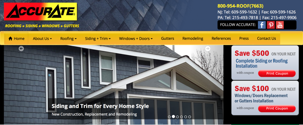 Accurate Roofing & Siding Inc.